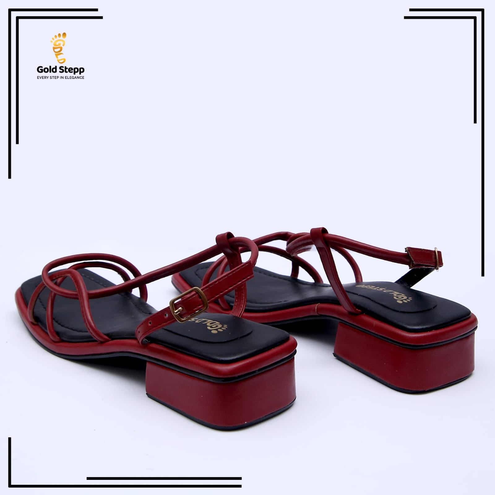 Strappy Sandal (White)
