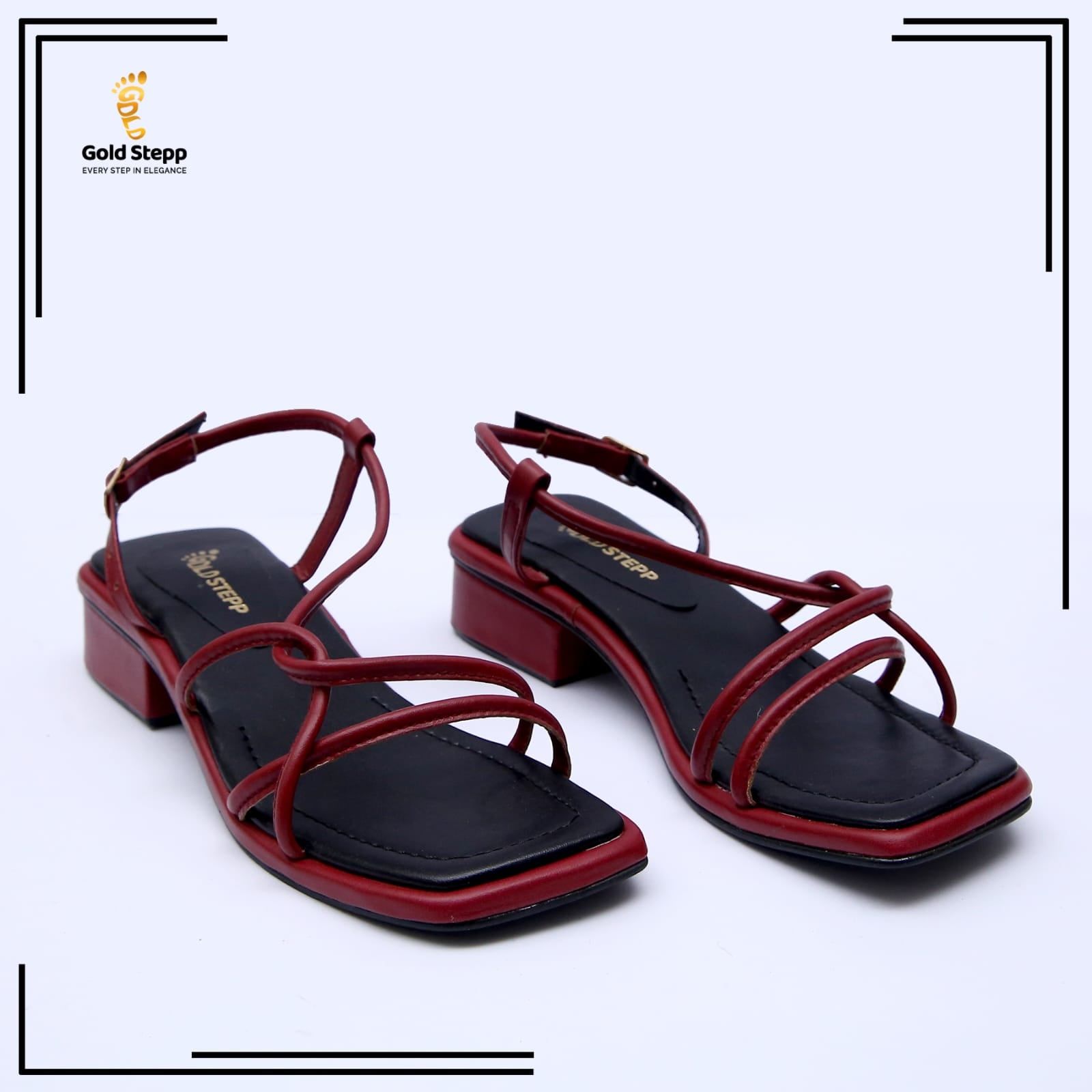Strappy Sandal (White)