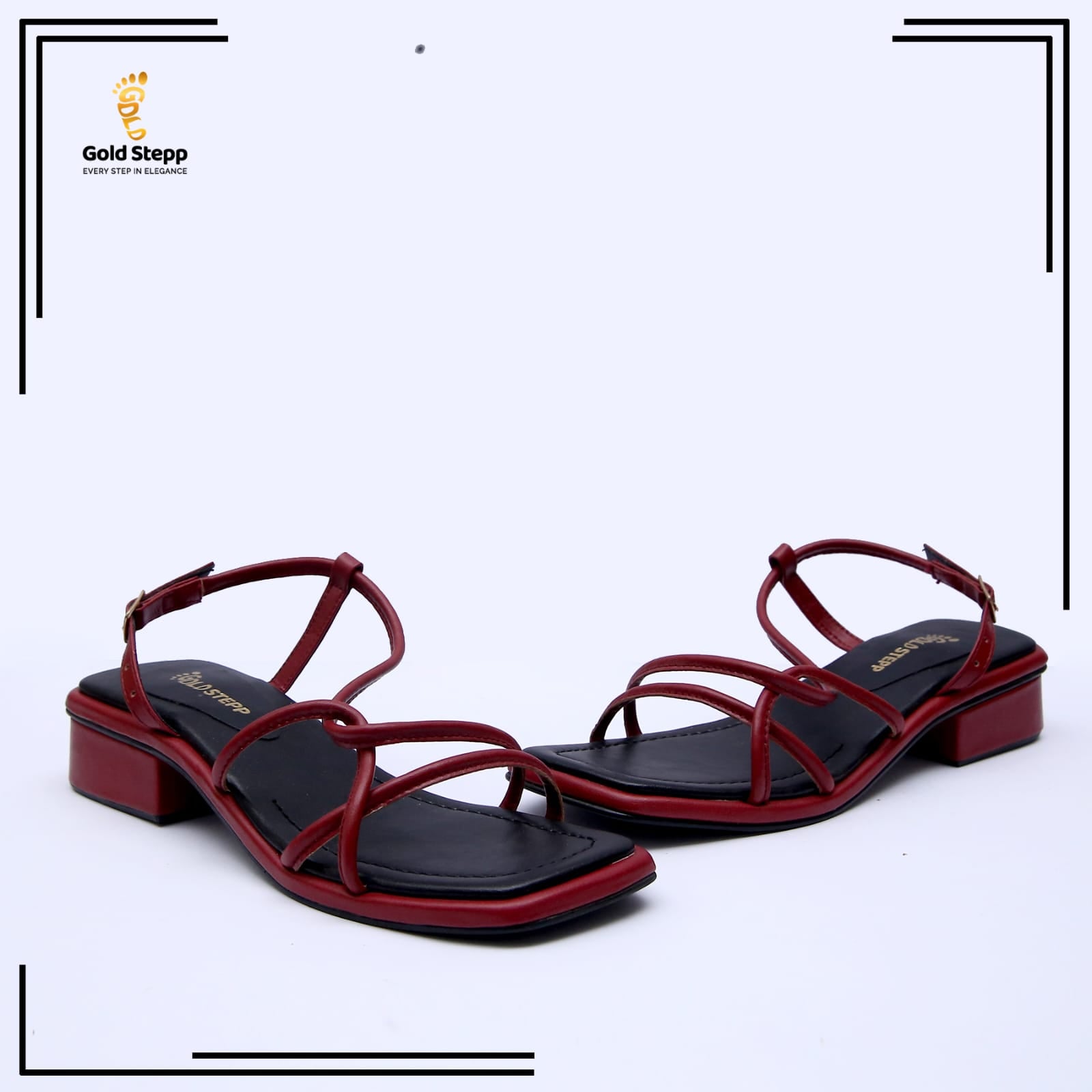 Strappy Sandal (White)