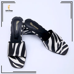 Zebra Sandals