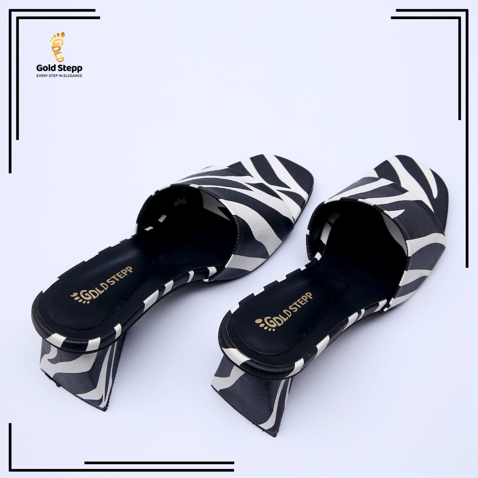 Zebra Sandals