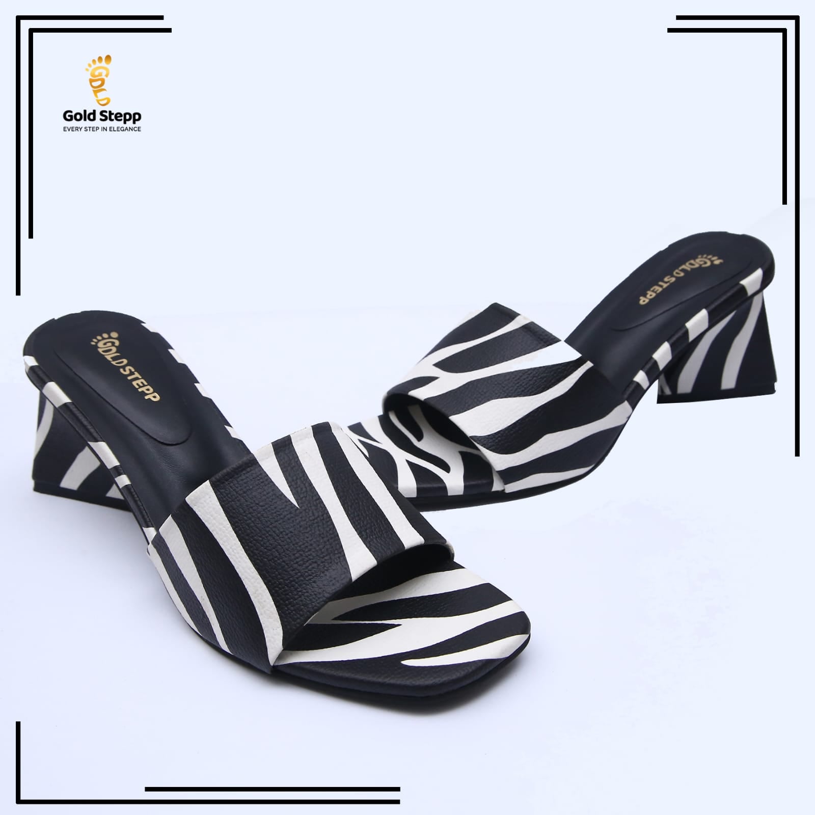 Zebra Sandals