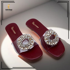 Cinderella Flats (Maroon)