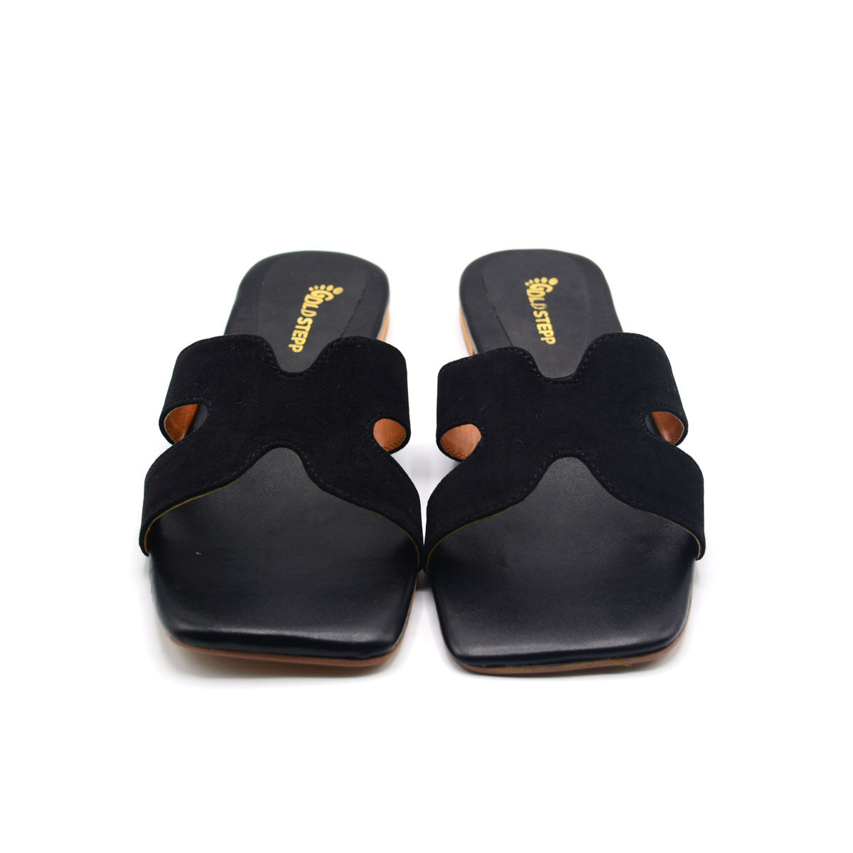 Black Suede Comfort Slipper