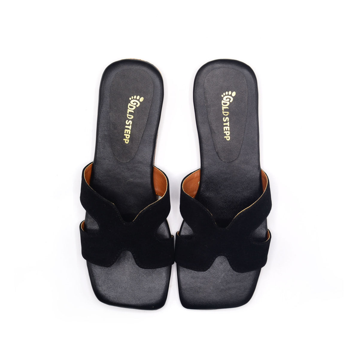 Black Suede Comfort Slipper